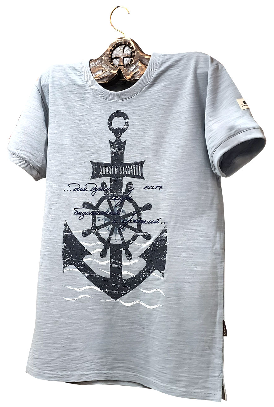 men's t-shirt with anchor