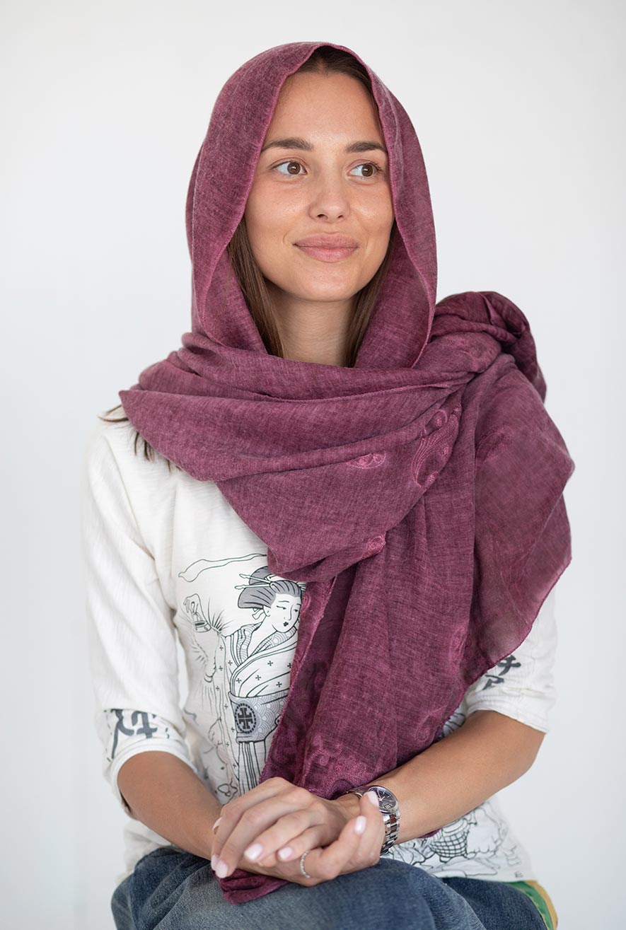 lightweight women's scarf 
