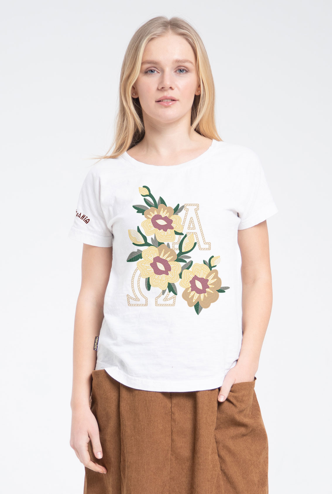 women's t-shirt with christian symbols