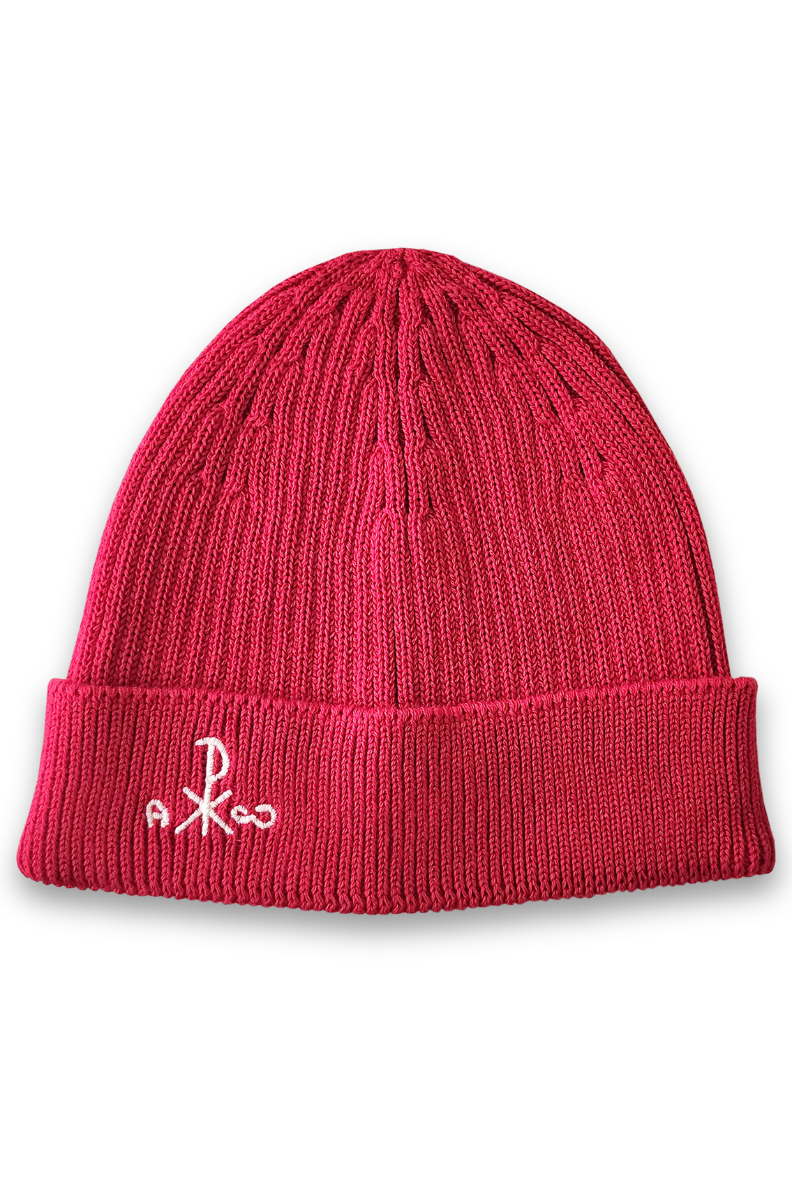 hat with christogram red