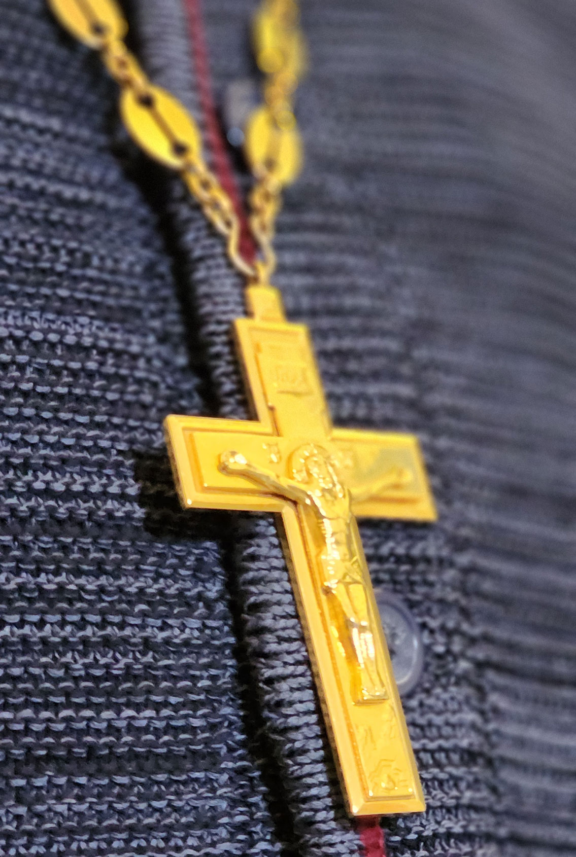 clothing with Orthodox symbols